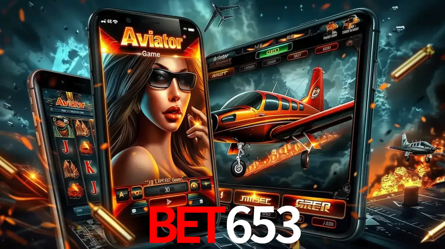 O popular jogo de apostas Aviator exibido em vários celulares e tablets, mostrando a interface emocionante e a ação de voo disponíveis para jogar agora no bet653.
